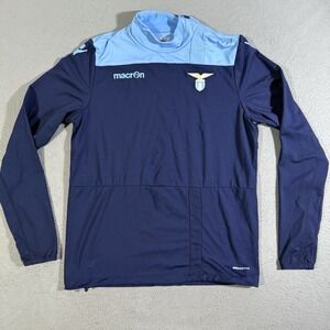 Lazio Macron XL Youth Football Soccer Shirt Jersey Long Sleeve